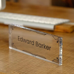 10 MM PLEKSİ İSİMLİK