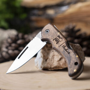 Koyu Kahve Rengi Bıçak