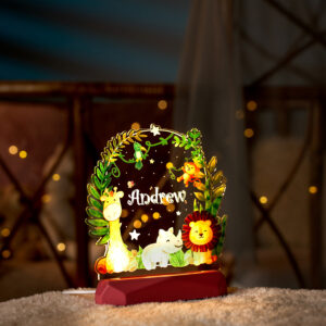 Orman Hayvanları Çocuk Gece Lambası