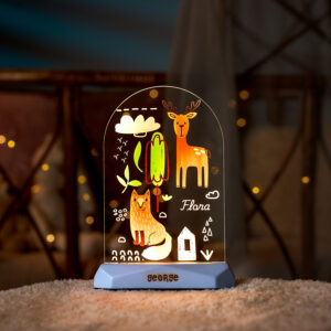 Renkli Hayvanlar Çocuk Gece Lambası