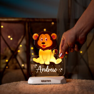 Tek Hayvanlı Erkek Çocuk Gece Lambası